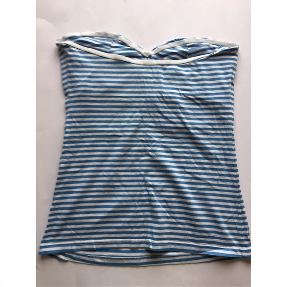 H&M Women Tube Top Strapless Set Of 3 Small - Med Pink Blue Orange Stripe - Picture 10 of 11